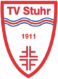 Logo des Turnvereins TV Stuhr 1911 in Rot, Weiß und Blau
